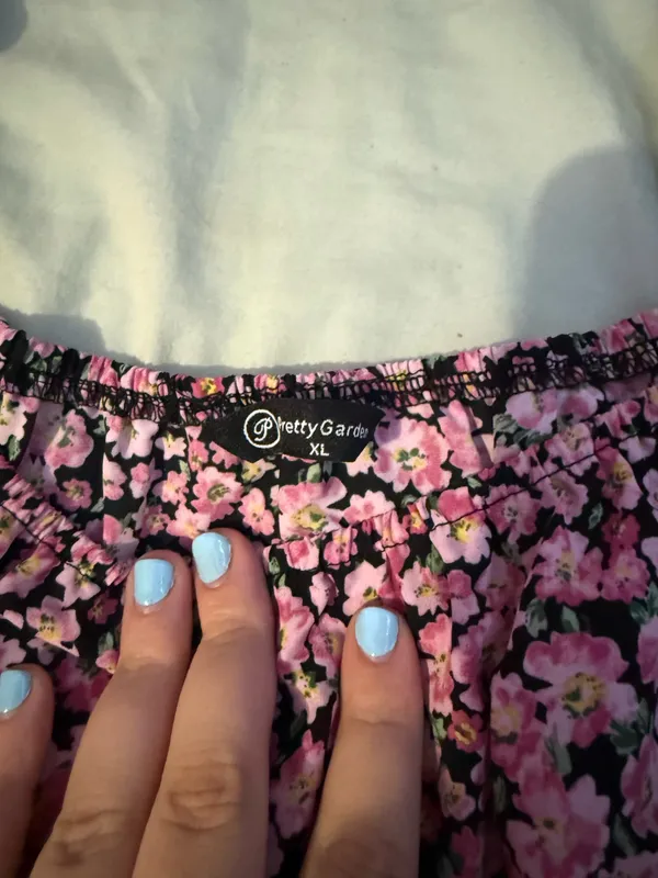 PRETTYGARDEN Pink floral dress - Image 2