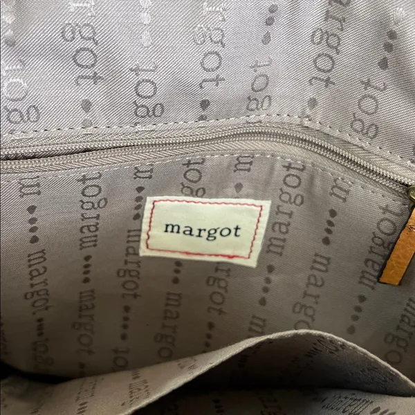 margot New York leather‎ backpack purse Tan - Image 8