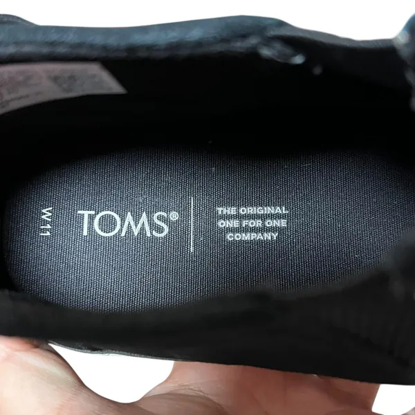 TOMS Ankle Boots Women's Size 11 Black Suede Chelsea Casual Minimalist Comfort - Image 8