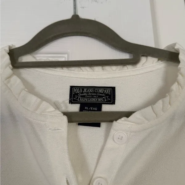 Ralph Lauren polo pink logo patch top - Image 4