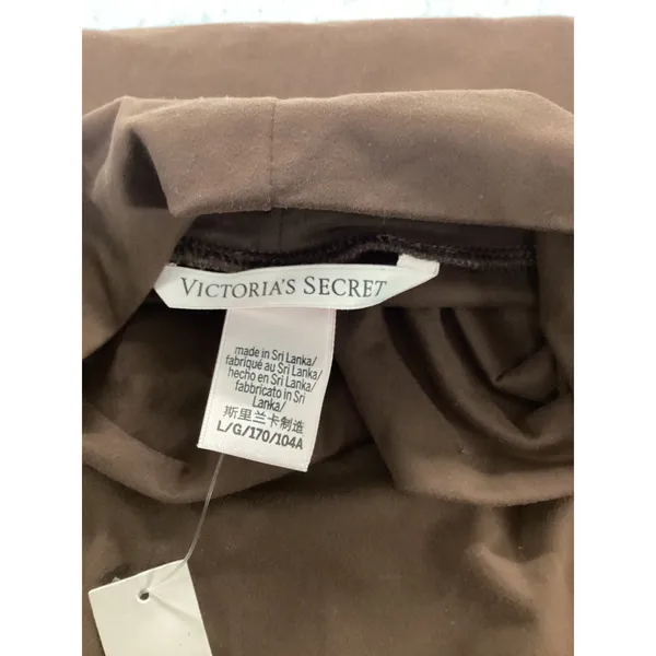 Victoria's Secret Brown Mock Neck Long Sleeve Bodysuit NWT L‎ 11253553 33F6. - Image 3