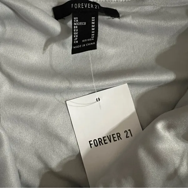 Forever 21 Silver sequin dress - Image 4