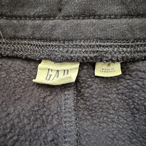 Navy blue gap logo sweat pants men’s small - Image 4