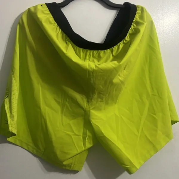 Women's Neon Yellow Shorts - Image 6
