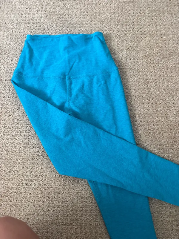Beyond Yoga Leggings Spacedye Teal - Image 3