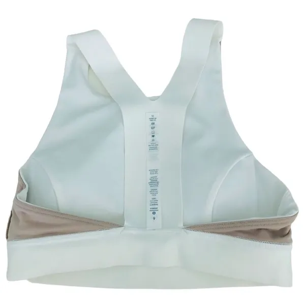 Lululemon Fast Free Bra Nulux White Sports Bra Size 6 - Image 8