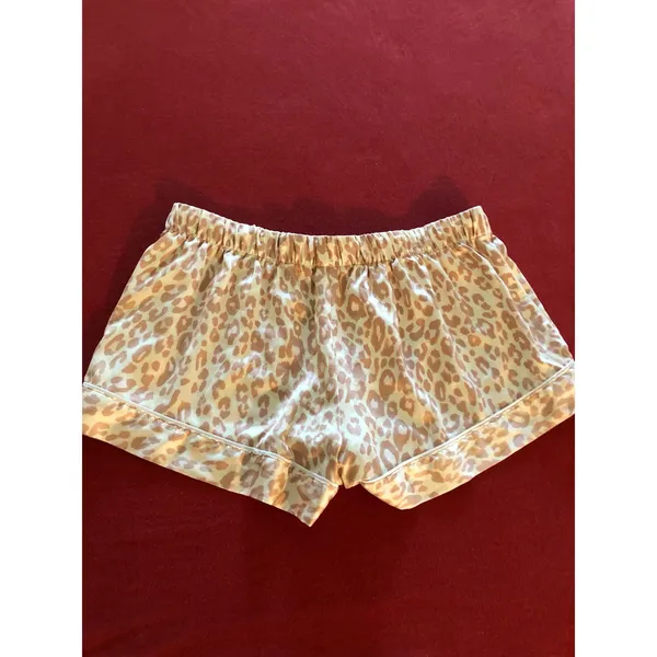 Victoria’s Secret leopard cheetah print comfy cozy lounge pajama sleep shorts - Image 5