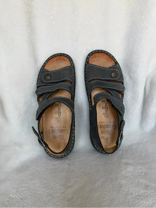 Finn Comfort Gomera Womens Sandals Leather strappy comfort EU 37 US 6 - Image 2