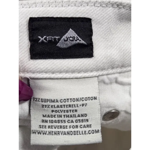 Henry + Belle Signature Bootcut White Women's Jeans Size 28 - Image 5