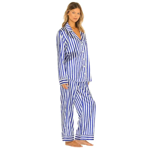 Show Me Your Mumu Classic PJ Set in Blue XSmall Womens Pants 2 piece Pajamas - Image 3