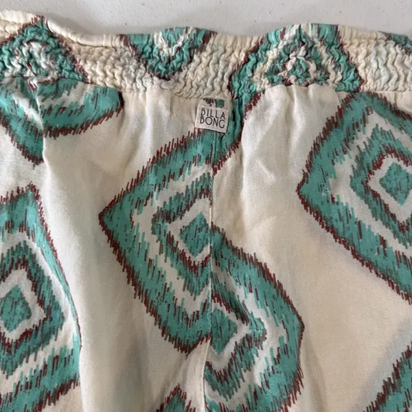 Billabong Boho Patterned Wide-Leg Pants - Image 3