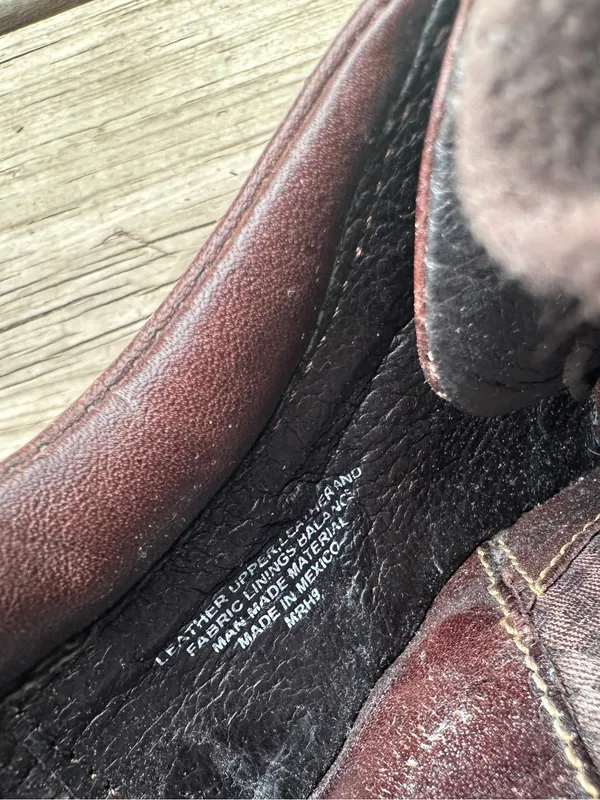 Born Dark Brown Lace Up Leather Oxfords, Size 7 (EU 38) - Image 6