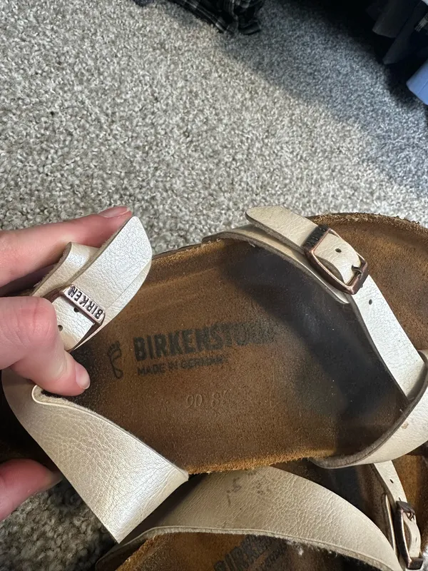 Mayari Birko-Flor Birkenstock Sandals white - Image 3