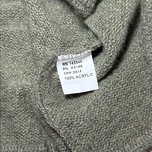 Piko 1988 Women’s Green‎ Long Sleeve Sweater Size Large - Image 5