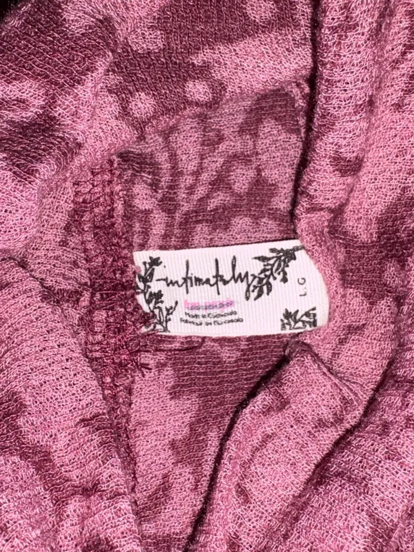 Free People You And I Long Sleeve Acai Size Large NWOT - Image 9