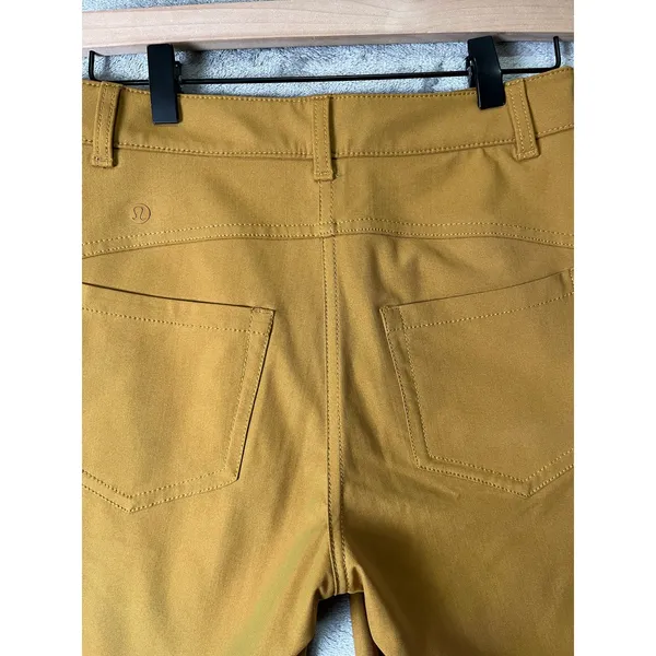 Lululemon City Sleek 5‎ Pocket 7/8 Pant Spiced Bronze 6 Golf Career Work Office - Image 4