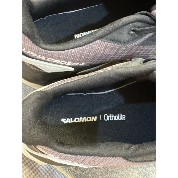 Salomon Women's ALPHACROSS 4 Trail Running Tennis Shoes Size‎ 10 Sneakers - Image 9