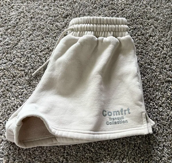 Cream Comfrt Tranquil Collection Shorts White - Image 3