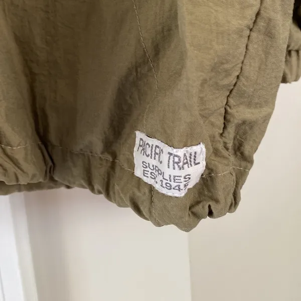 Pacific Trail 3/4 Zip Army Green Windbreaker - Image 4
