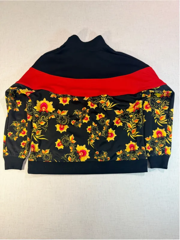 Nike Russian Floral Khokhloma Windrunner Half Zip Pullover & Leggings Set M S - Image 9