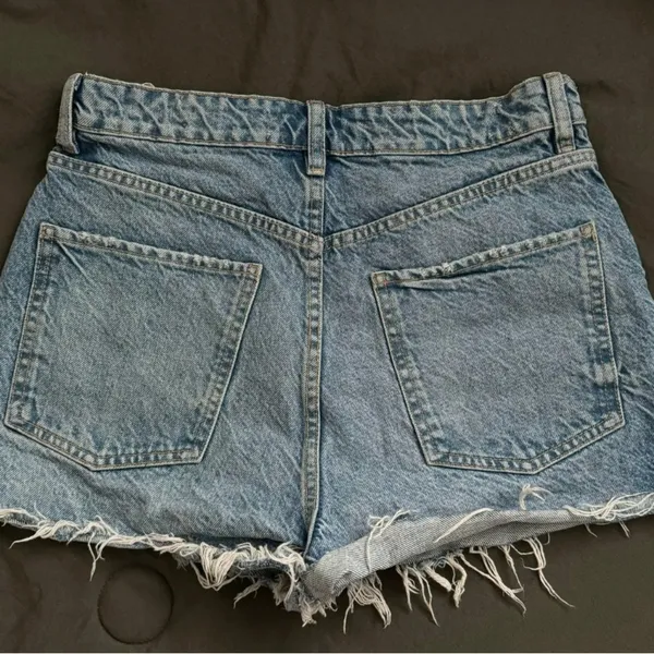 Zara Denim Blue Women's Shorts - Image 2