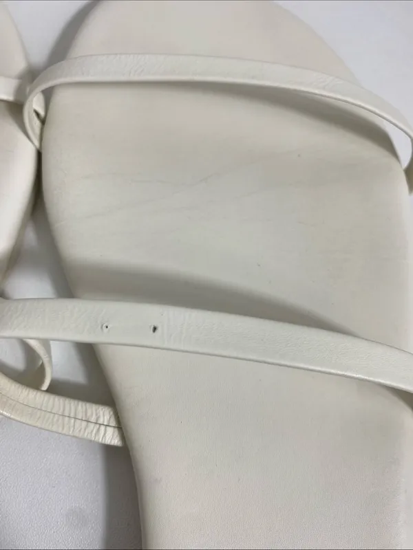 TKEES Cream Double-strap Minimal Slide Sandals Size 11 US - Image 5