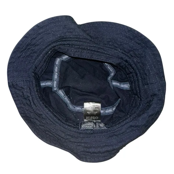 Original Penguin Navy Bucket Hat 100% Cotton OSFM Embroidered Logo‎ - Image 5