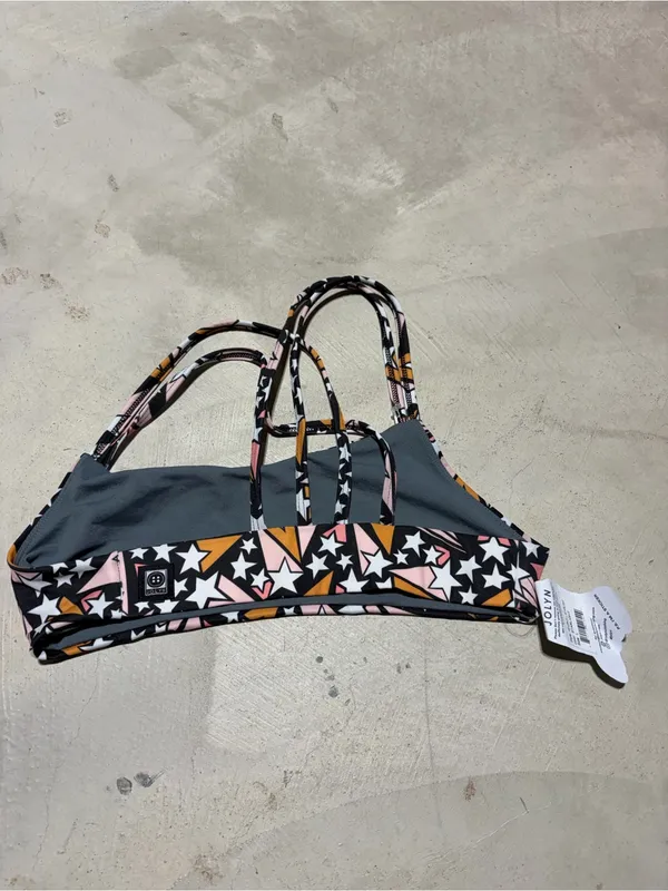 Jolyn NWT fendrick’s suit top swim bikini large starlight - Image 4