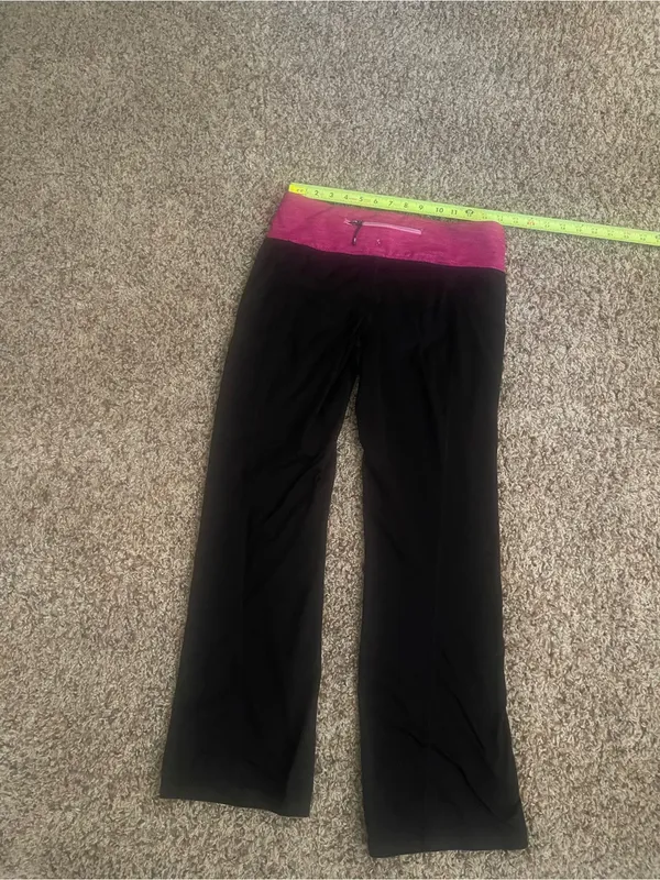 Tangerine Hot Pink Zip Jacket with Black Boot-Cut Pants - Image 6