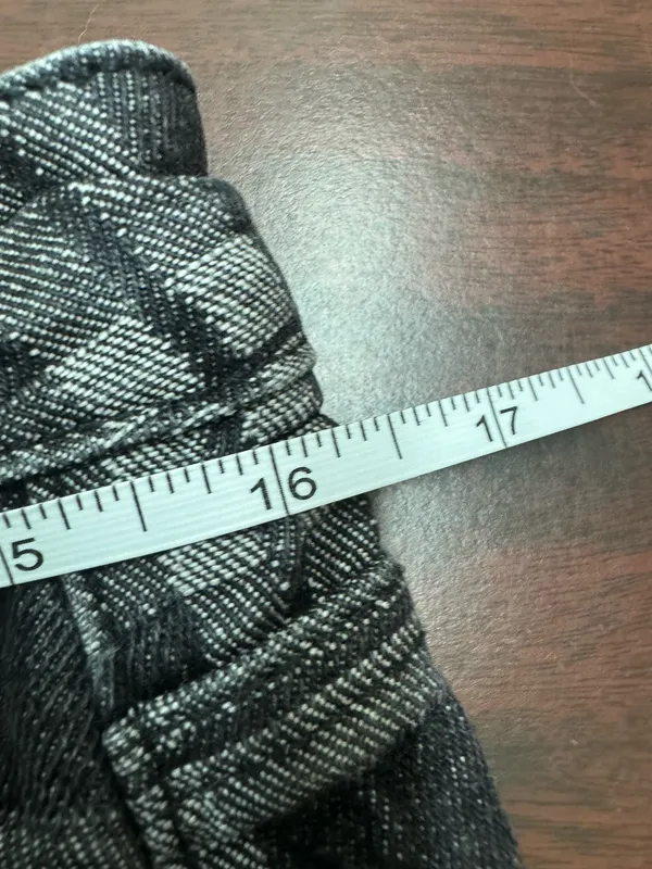 Edikted Plaid Low Rise Baggy Leg Pants Size Small - Image 6
