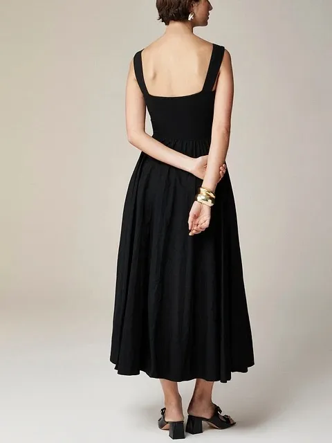 J. Crew Sweetheart tank dress with poplin skirt - Image 6
