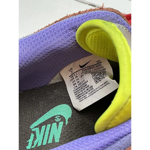 Nike Dunk Low SE Patchwork Multi-Color‎ Sneakers DN0855-600 Womens Size 7 - Image 4