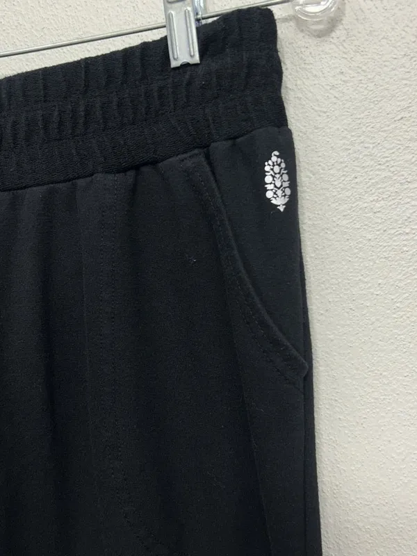 Free People Movement Sunny Skinny Sweatpant Jogger Black Womens Medium - Image 4