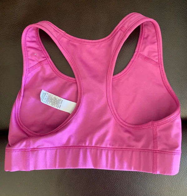 Nike Pro Pink Sports Bra - Image 2
