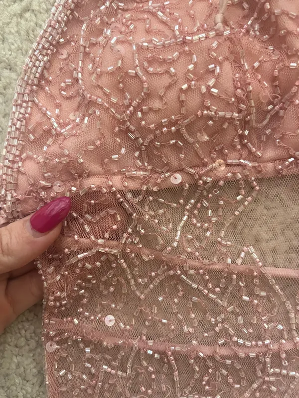 Bebe sparkly backless top - Image 3