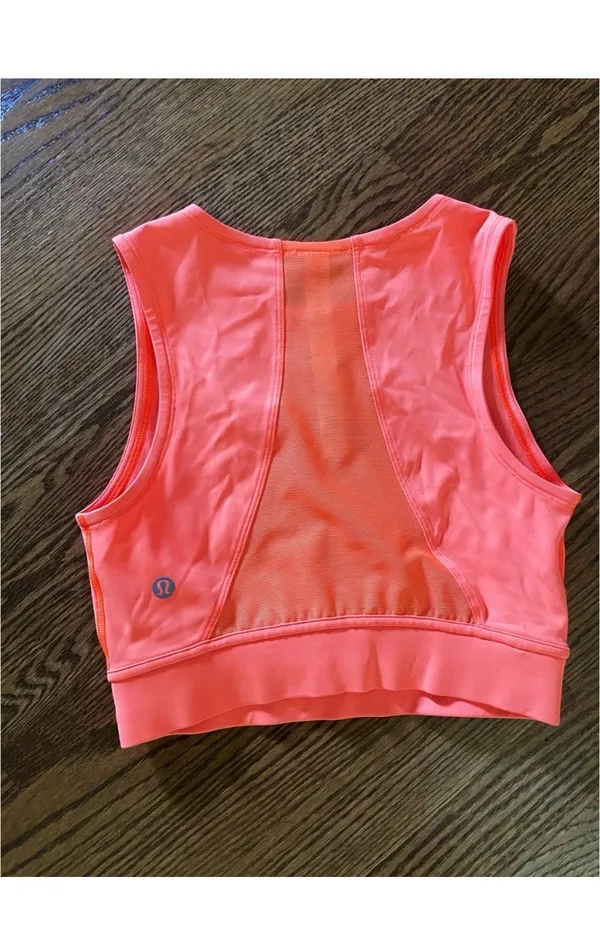 Lululemon Orange Tank Top - Image 6
