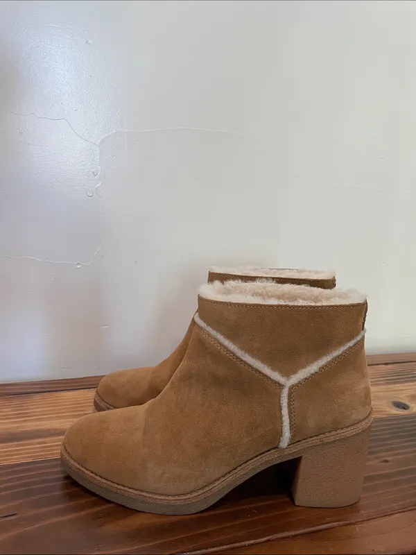 UGG KASEN CHESTNUT BOOTS WOMEN’S SIZE 10 - Image 8