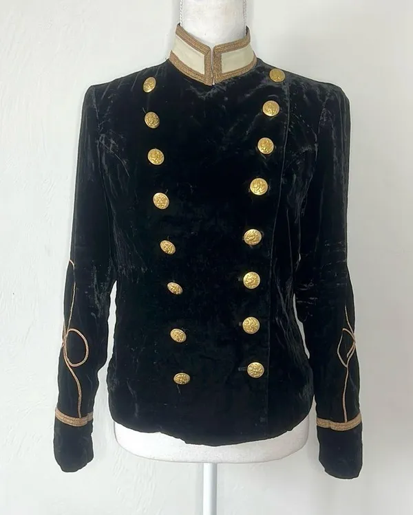 Ralph Lauren Velvet Military Jacket - Image 10