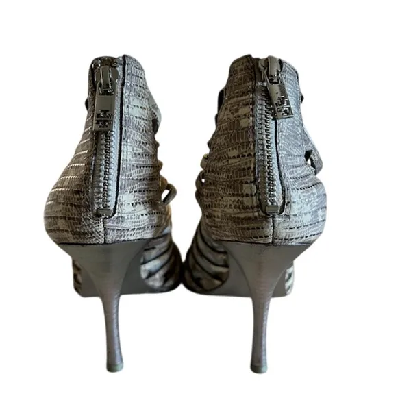Tory Burch Strappy All Leather Snakeskin Gladiator Heels – Size 10 - Image 5