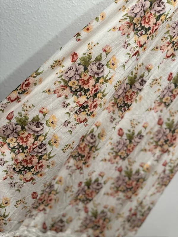 American Eagle Catie Corset Smocked Floral Midi Dress L NWOT - Image 6