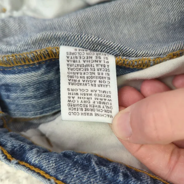 Vintage Polo Ralph Lauren Saturday Jeans Women's 6x32 Distressed Denim Ripped‎ - Image 9