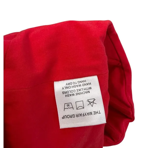 The Mayfair Group‎ Language of the Universe Corset Ember Red Graphic Top S/M - Image 13