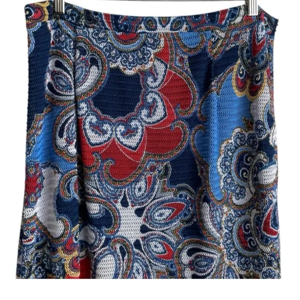 Cato Maxi Skirt Women L Colorful‎ Boho Floral Whimsical Artsy Hippie Festival - Image 5