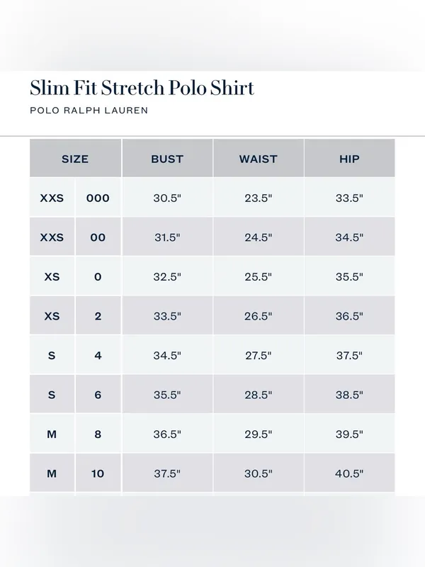 Polo Ralph Lauren Slim Fit Stretch Polo Shirt | Size: M | Newport Navy - Image 9