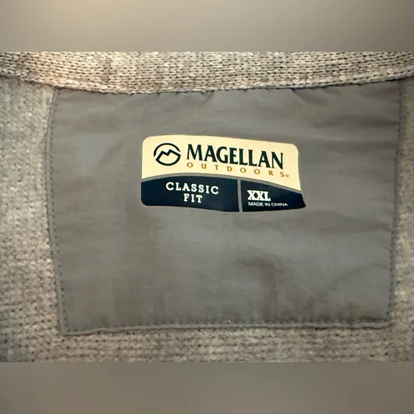 Magellan Outdoors Heather Gray Womens’s Sweater - Image 8