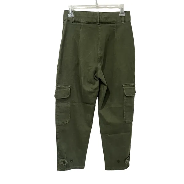Wilfred‎ Free Aritzia Modern Cargo Pants Olive Green Utility Size 6 - Image 2
