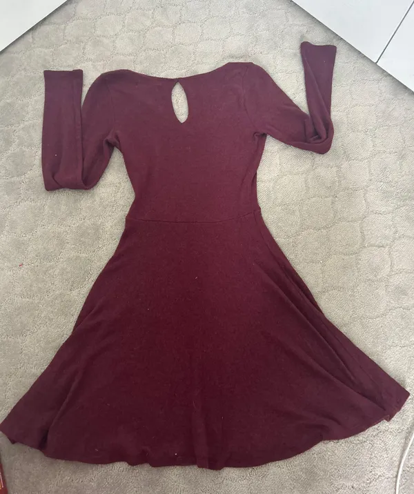 Hollister Long Sleeve Knit Dress - Image 3