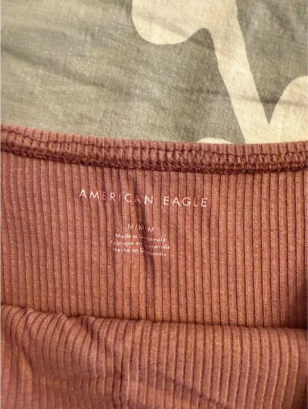 American Eagle Pink Tube Top - Image 3