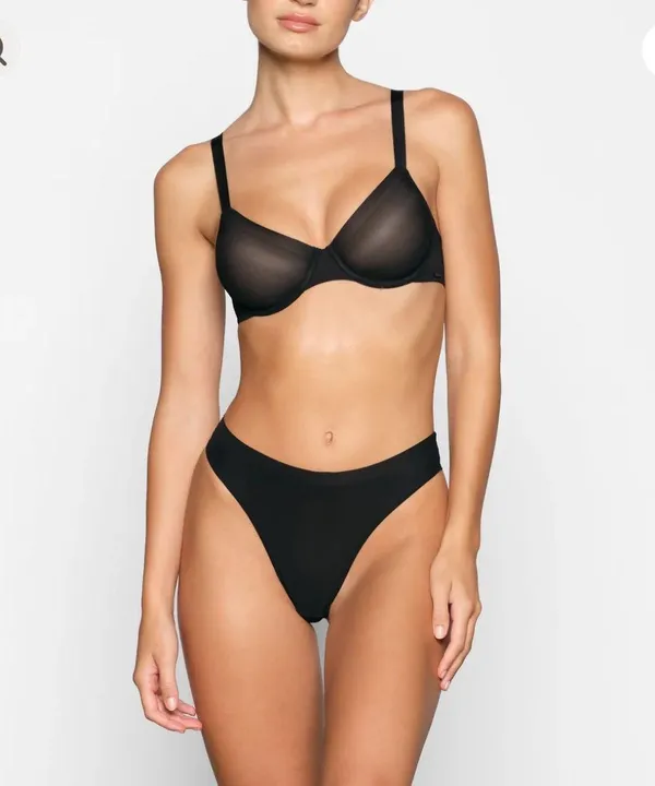 No Show Unlined Demi Bra - Image 6