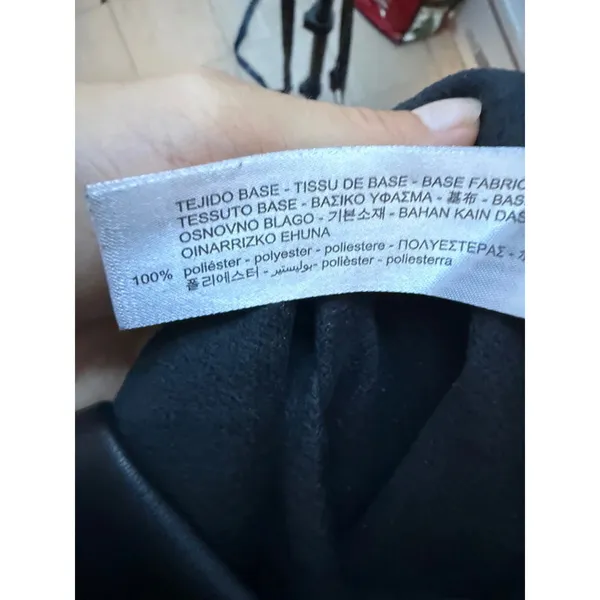 Zara Black Faux Leather Side Zip Ankle Pants - Image 5
